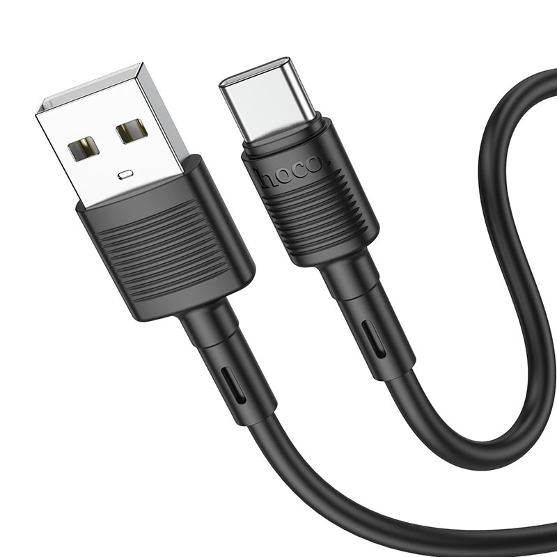 Cavo Dati e Ricarica USB-A - USB-C HOCO X83 Victory, 20W, 1m, Nero