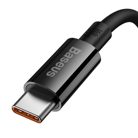 Câble de données et de charge Baseus Superior Series USB-A vers USB-C, 100W, 1m, noir