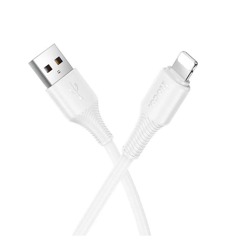 Câble de Données et de Charge USB-C - Lightning HOCO X120, 20W, 1m, Blanc