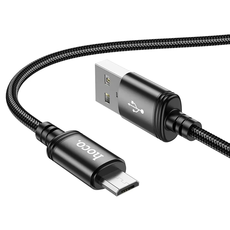 Cavo Dati e Ricarica USB-A - microUSB HOCO X89, 18W, 1m, Nero
