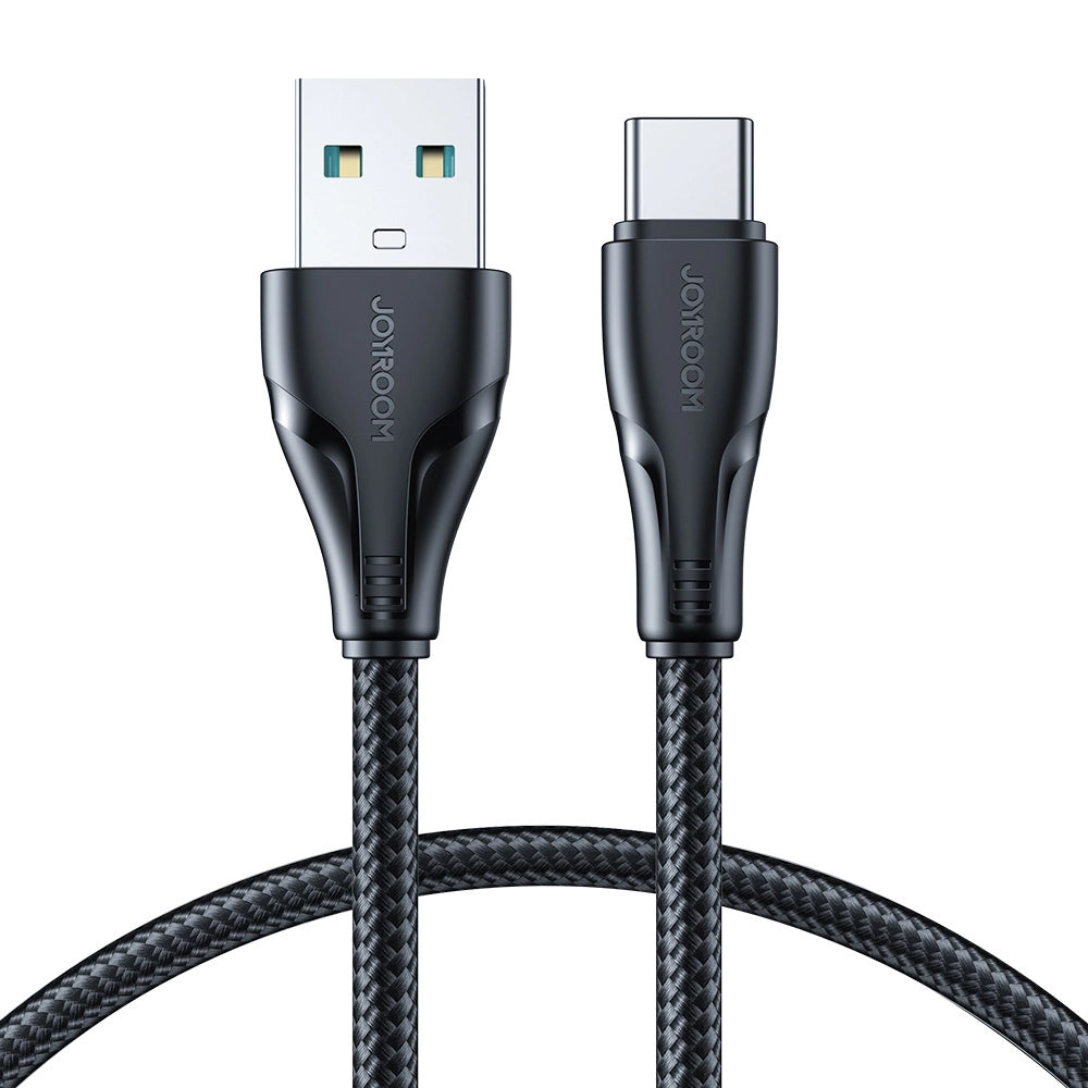 Câble de données et de charge USB-A - USB-C Joyroom Surpass, 18W, 1.2m, Noir S-UC027A11