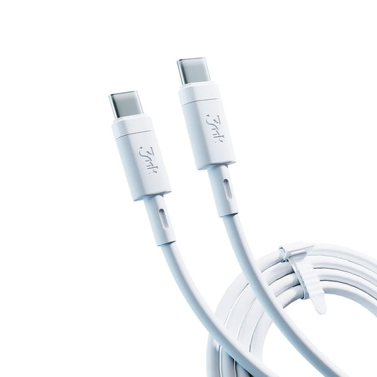 USB-C Daten- und Ladekabel - USB-C 3MK Hyper Silicone, 60W, 1m, Weiß