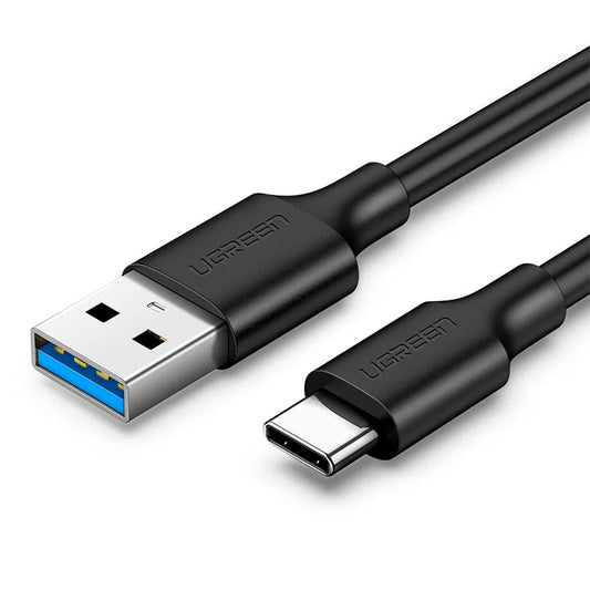 Câble de données et de charge USB-A vers USB-C UGREEN US184, 60W, 1m, noir
