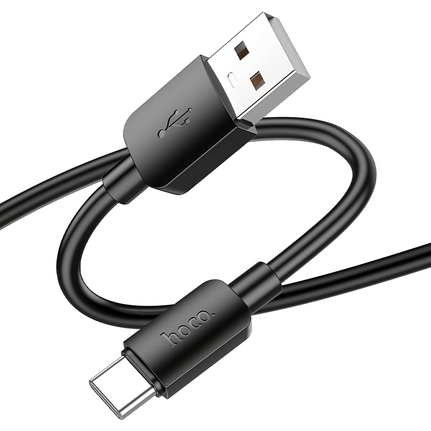 Câble de Données et de Charge USB-A - USB-C HOCO X96, 27W, 0.25m, Noir