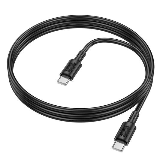 Cavo Dati e Ricarica USB-C - USB-C Borofone BX111 Feliz, 60W, 1m, Nero