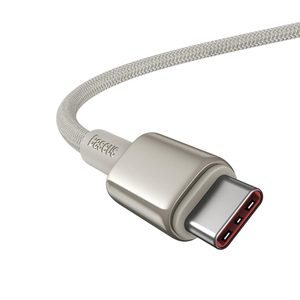 Daten- und Ladekabel USB-C - USB-C Baseus Tungsten Gold, 100W, 2m, Gold P10319800G21-01