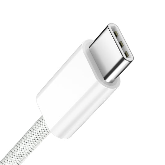 USB-C Daten- und Ladekabel - USB-C BWOO BO-X284, 60W, 1m, Weiß