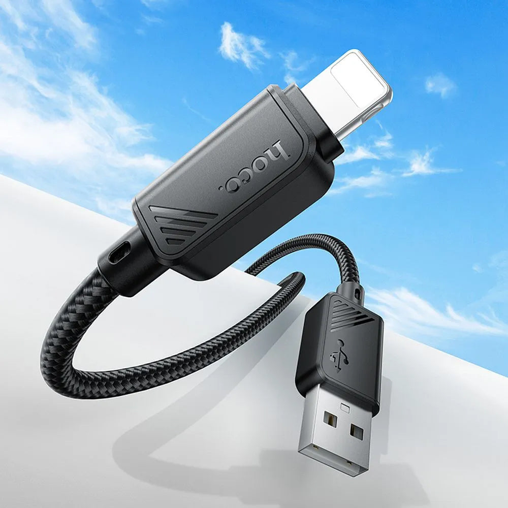Cavo Dati e Ricarica USB-A - Lightning HOCO X113, 18W, 1m, Nero
