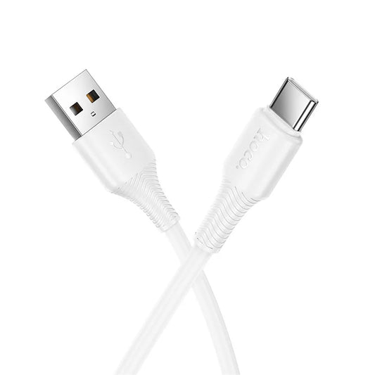 Cavo Dati e Ricarica USB-A - USB-C HOCO X120, 60W, 1m, Bianco