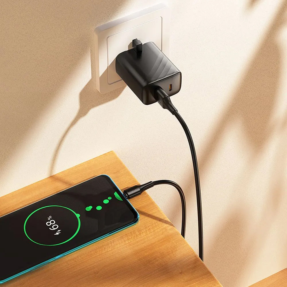 Cavo Dati e Ricarica USB-A - USB-C HOCO X120, 60W, 1m, Nero