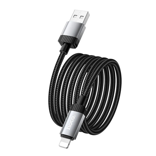 Cavo Dati e Ricarica USB-A - Lightning HOCO X117, 18W, 1m, Nero