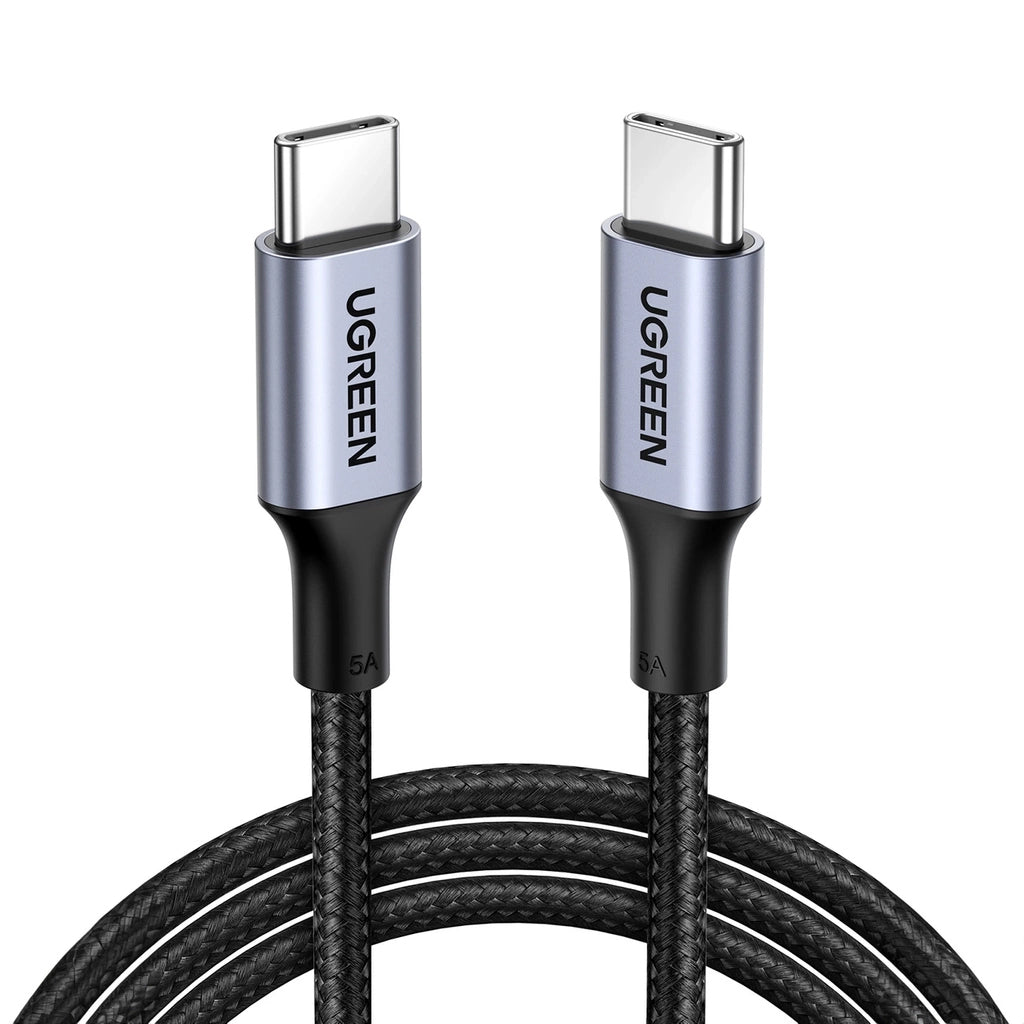 Cavo Dati e Ricarica USB-C - USB-C UGREEN US316, 100W, 0.5m, Grigio