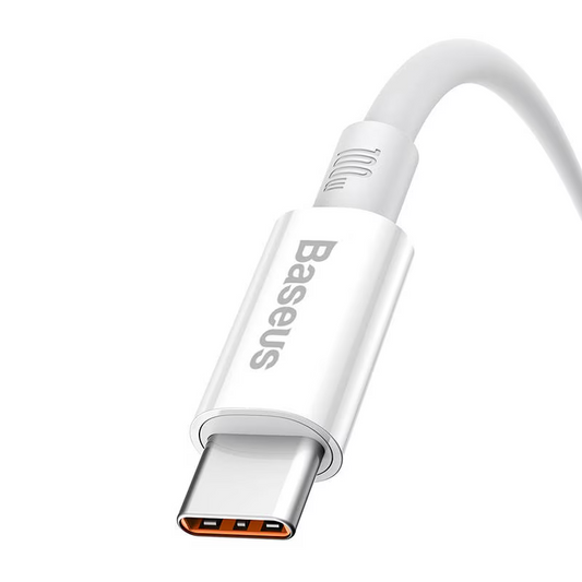 Daten- und Ladekabel USB-A - USB-C Baseus Superior Series, 100W, 1m, Weiß P10320102214-01