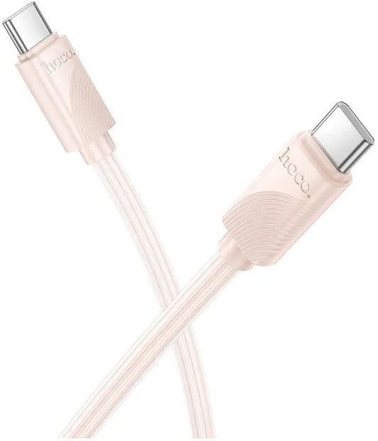 Cavo Dati e Ricarica USB-C - USB-C HOCO X114, 60W, 1m, Rosa
