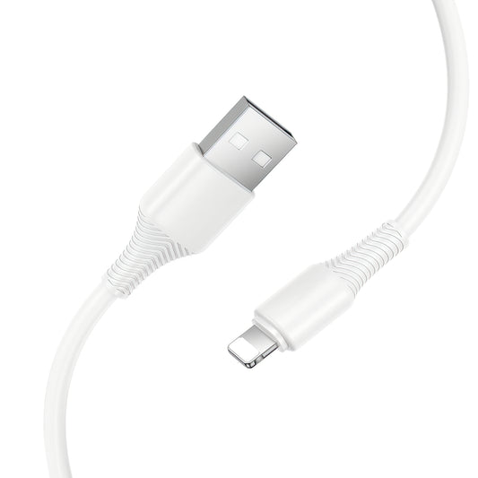 Câble de Données et de Charge USB-A - Lightning HOCO X120, 18W, 1m, Blanc