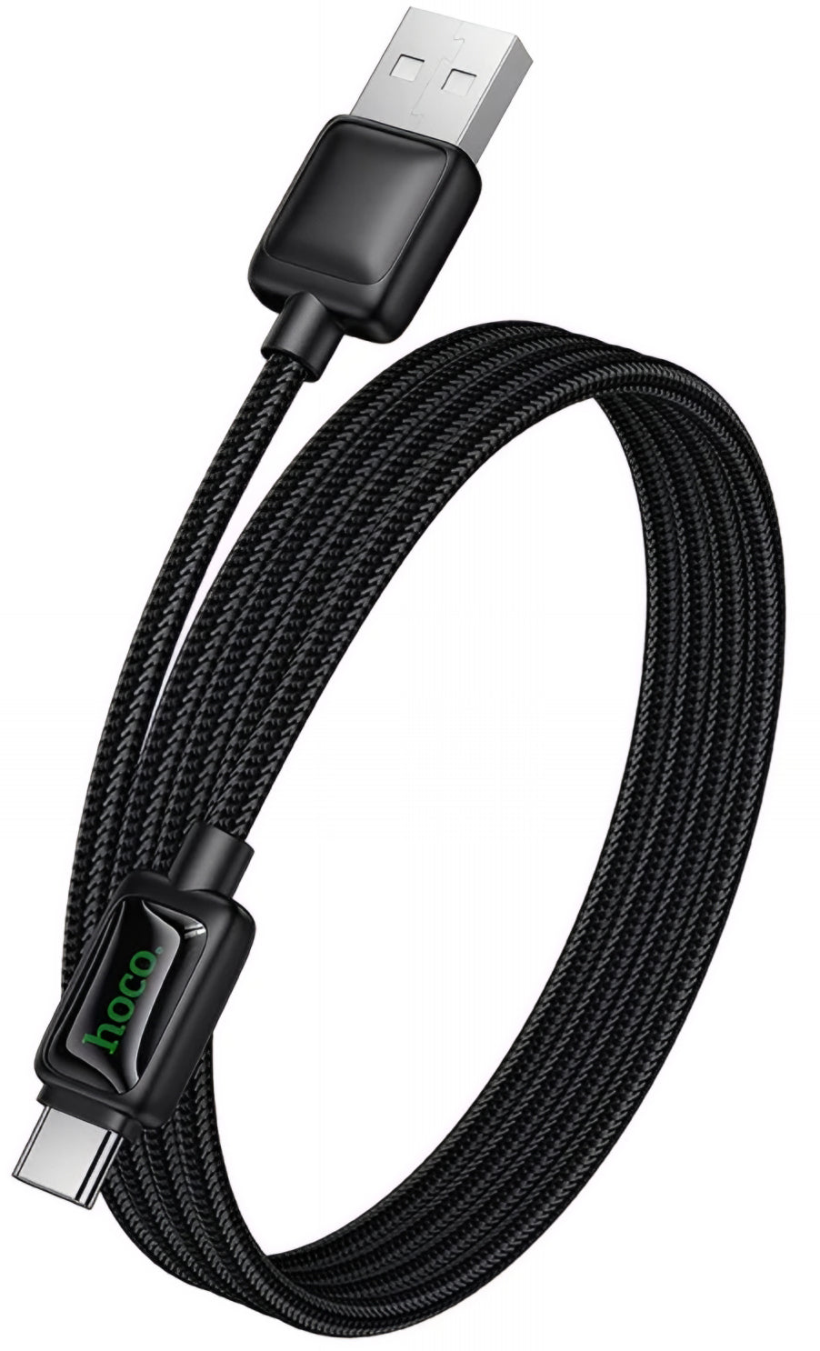 Câble de Données et de Charge USB-A - USB-C HOCO U146, 36W, 1.2m, Noir