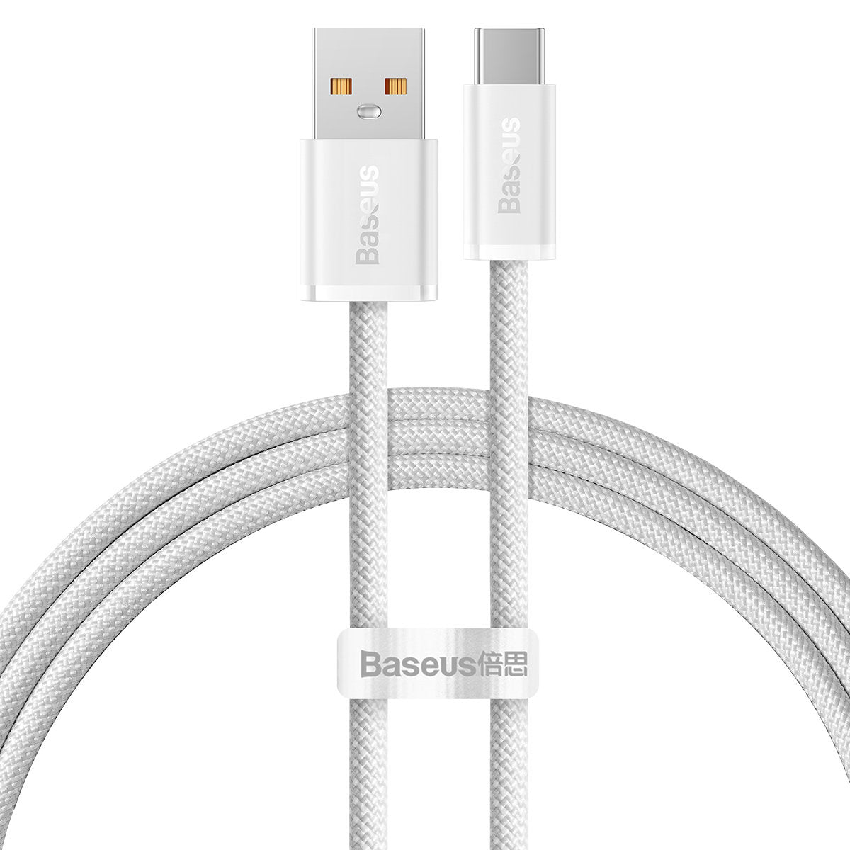 Cavo Dati e Ricarica USB-A - USB-C Baseus Dynamic Series, 100W, 1m, Bianco CALD000602