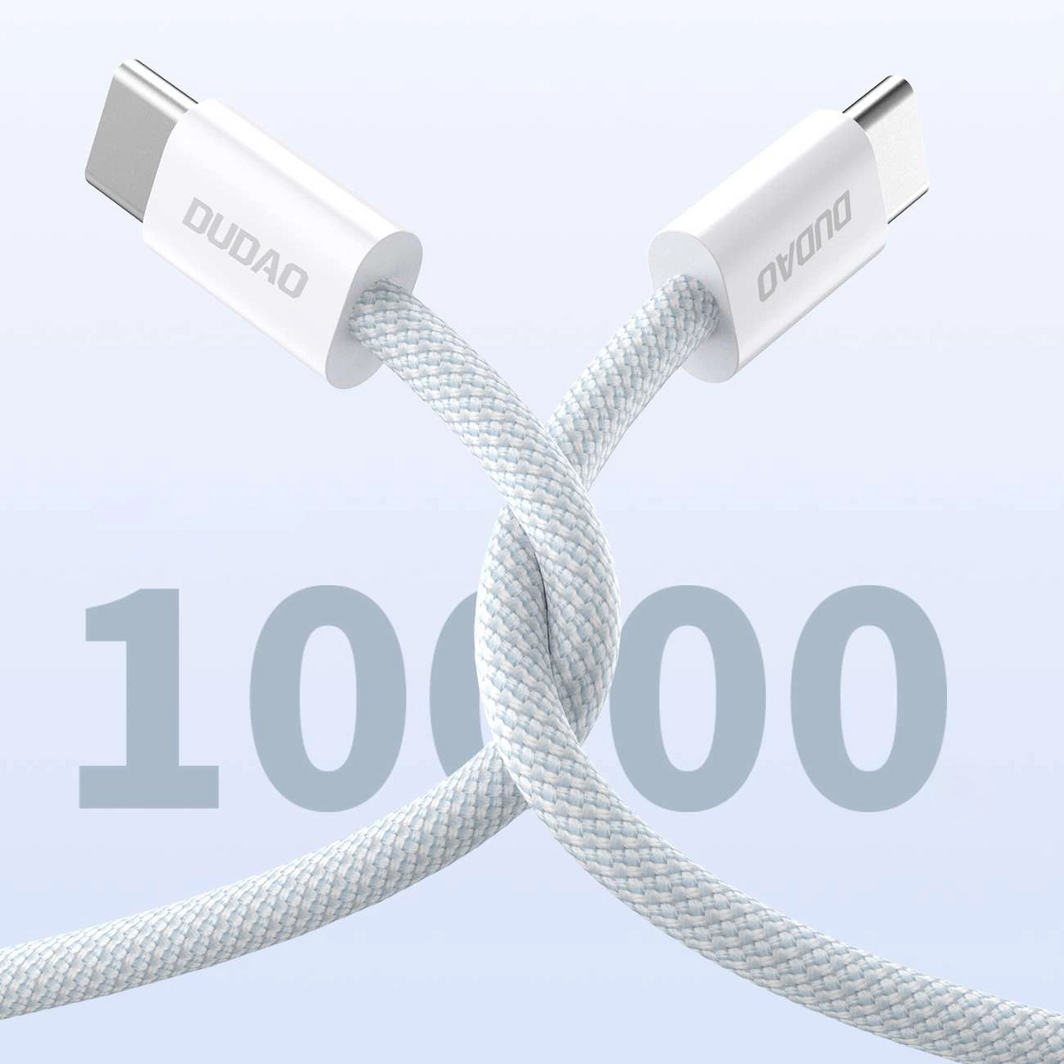 Daten- und Ladekabel USB-C - USB-C Dudao L6C, 30W, 1m, Blau