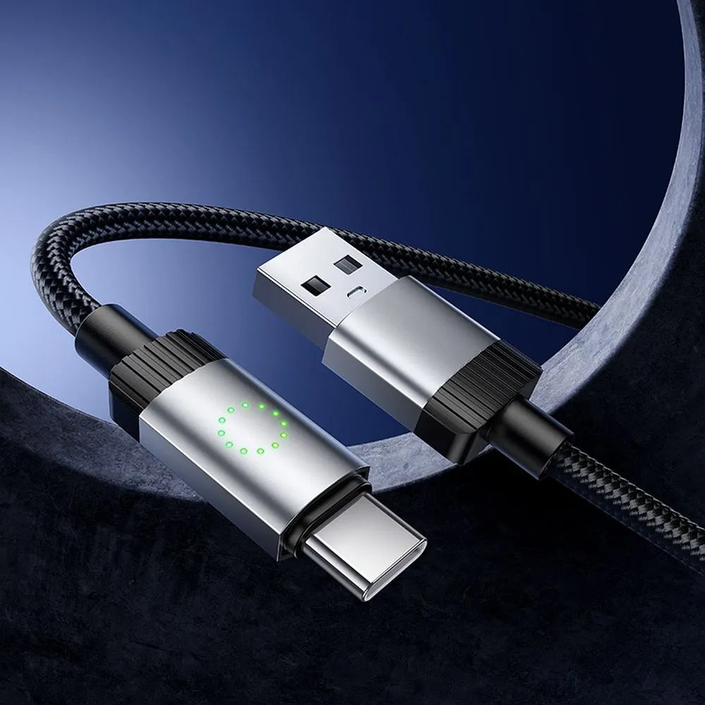 Câble de Données et de Charge USB-A - USB-C HOCO X117, 60W, 1m, Noir