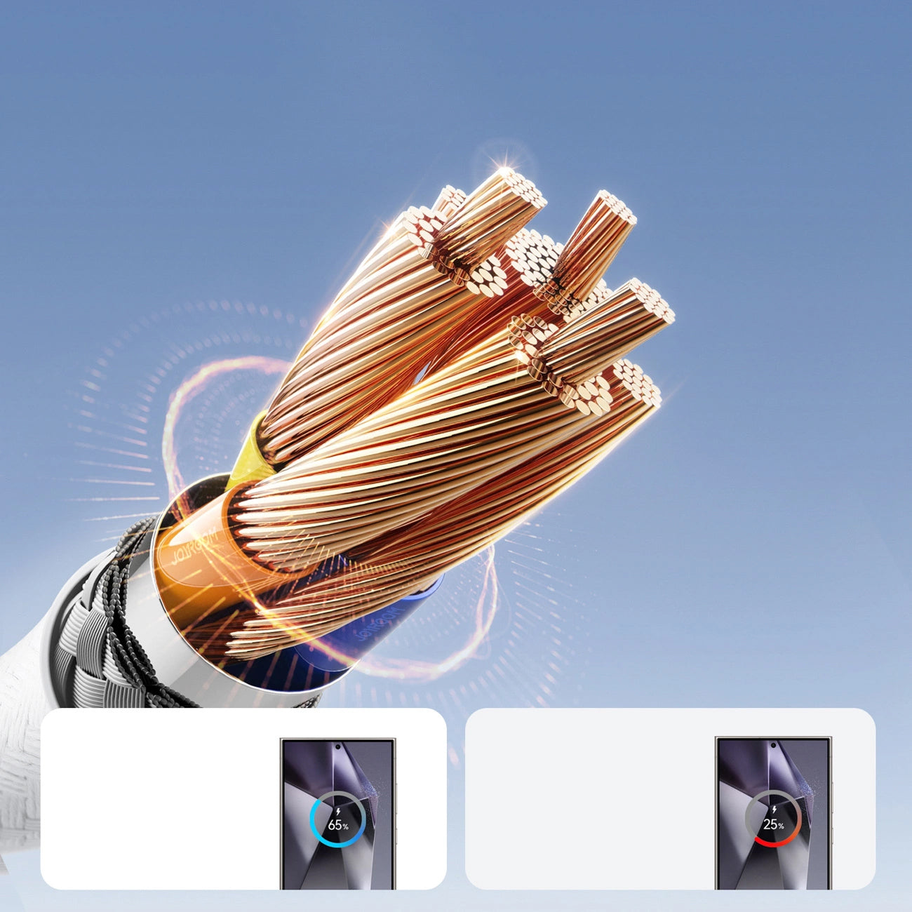 Cavo Dati e Ricarica USB-A - USB-C Joyroom S-A28 Flash, 30W, 2m, Bianco