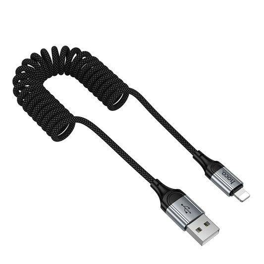 Cavo Dati e Ricarica USB-A - Lightning HOCO X121, 27W, 1.5m, Nero