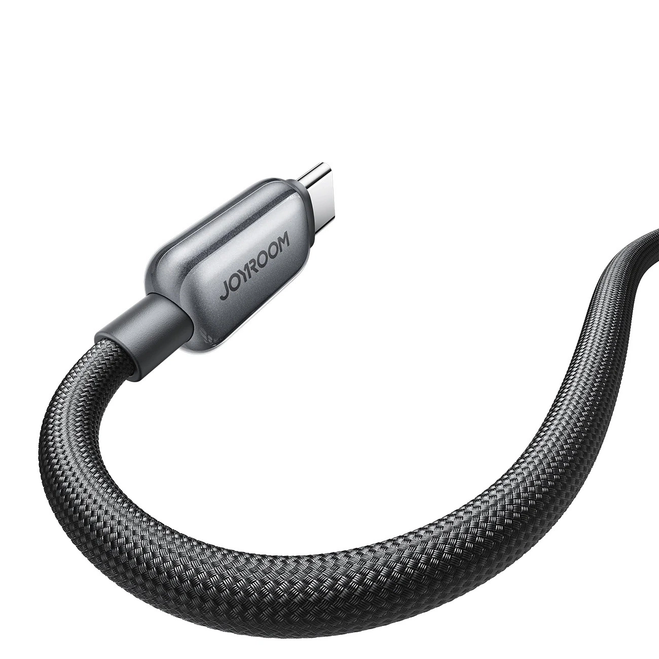 Daten- und Ladekabel USB-A - Lightning Joyroom S-A55 StarFlight Display, 18W, 1,2m, Schwarz
