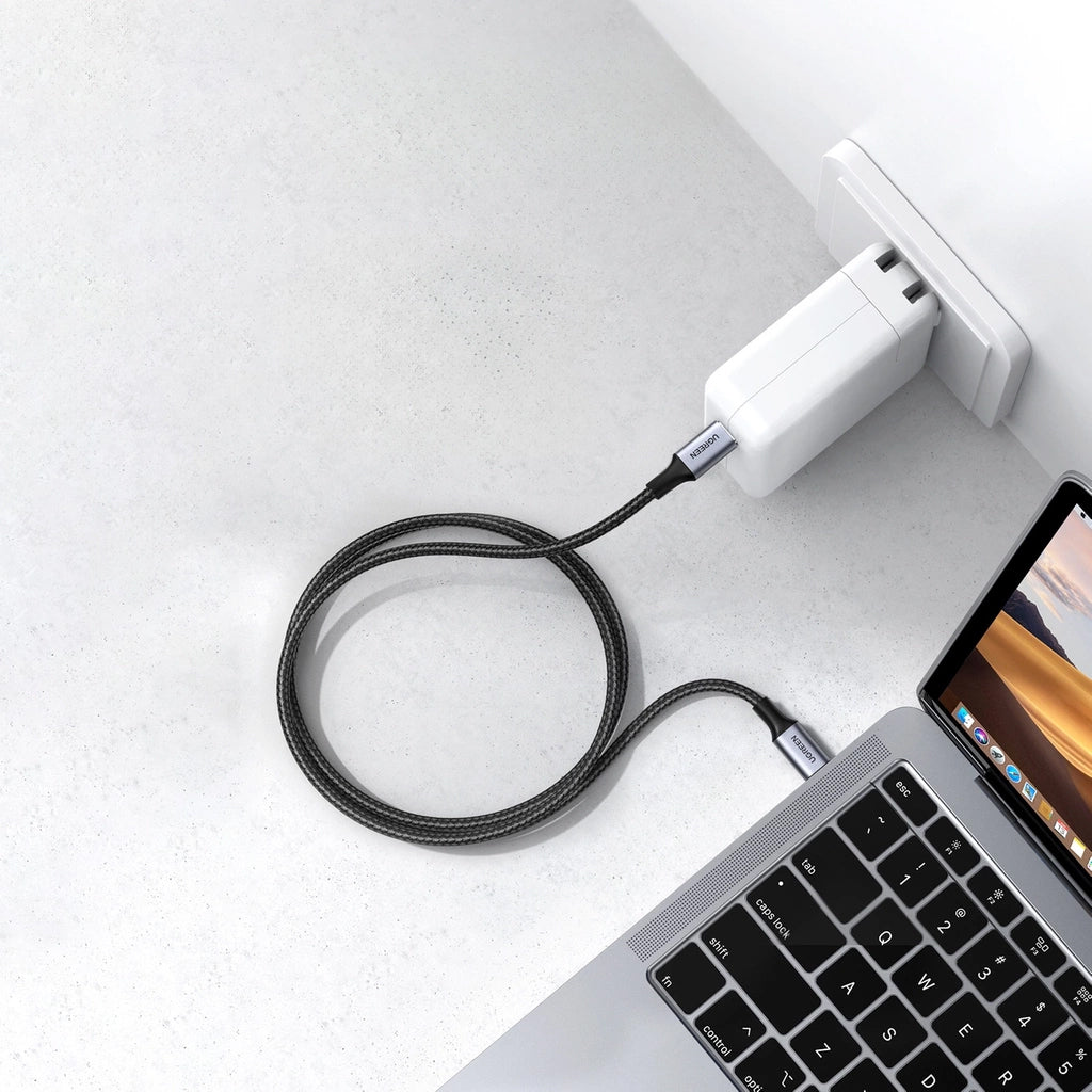 Cavo Dati e Ricarica USB-C - USB-C UGREEN US316, 100W, 0.5m, Grigio