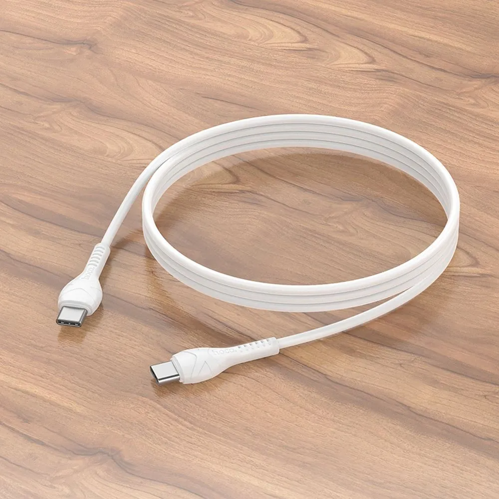 USB-C Daten- und Ladekabel - USB-C HOCO X37, 60W, 1m, Weiß
