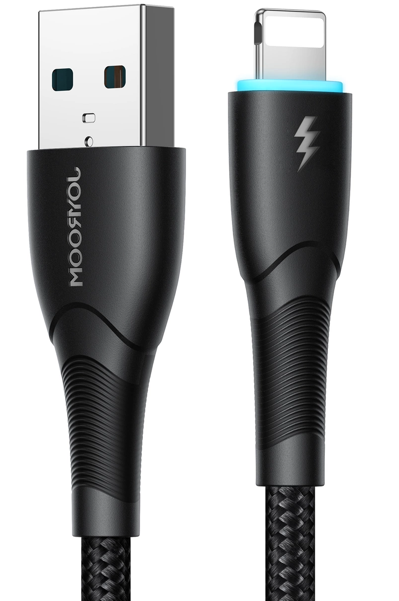 Cavo dati e ricarica USB-A - Lightning Joyroom SA32-AL3, 18 W, 1 m, nero