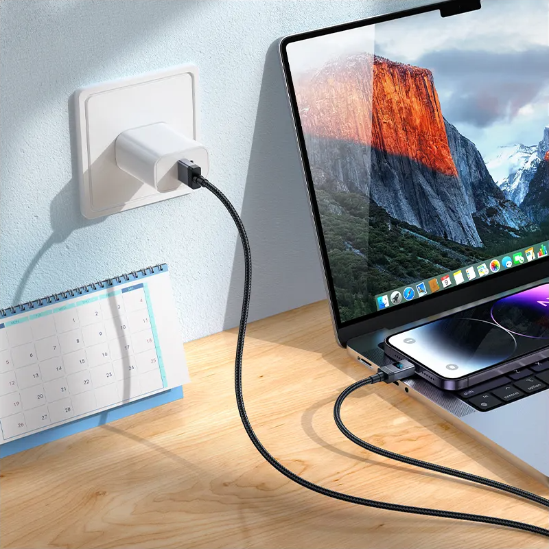 Câble de Données et de Charge USB-A - Lightning HOCO X118 Display, 12W, 1m, Noir