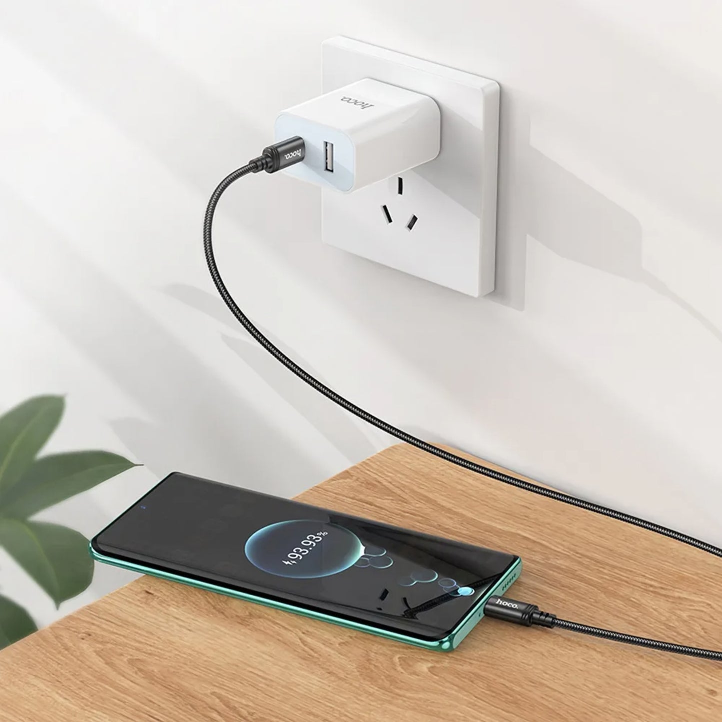 USB-C Daten- und Ladekabel - USB-C HOCO X91, 60W, 3m, Schwarz