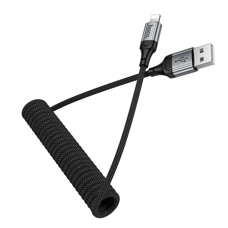 Câble de Données et de Charge USB-A - Lightning HOCO X121, 27W, 1.5m, Noir