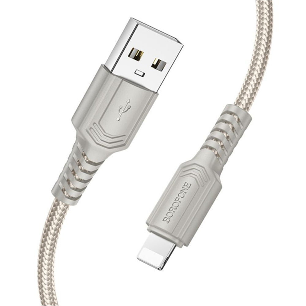 Cavo Dati e Ricarica USB-A - Lightning Borofone BX116 Certain, 18W, 1m, Nero