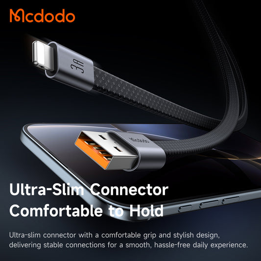 Cavo Dati e Ricarica USB-A - Lightning McDodo CA-1160, 18W, 1m, Nero
