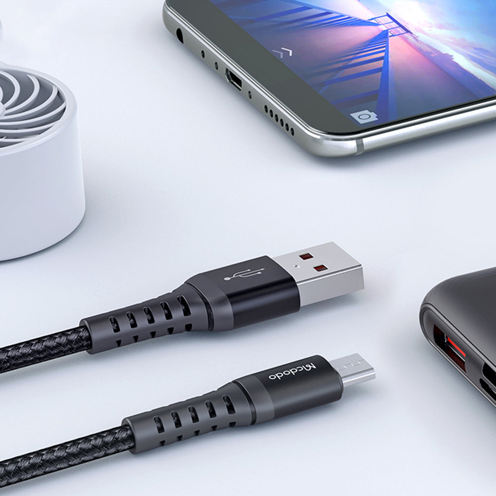 Cavo Dati e Ricarica USB-A - microUSB McDodo CA-2281, 18W, 1m, Nero