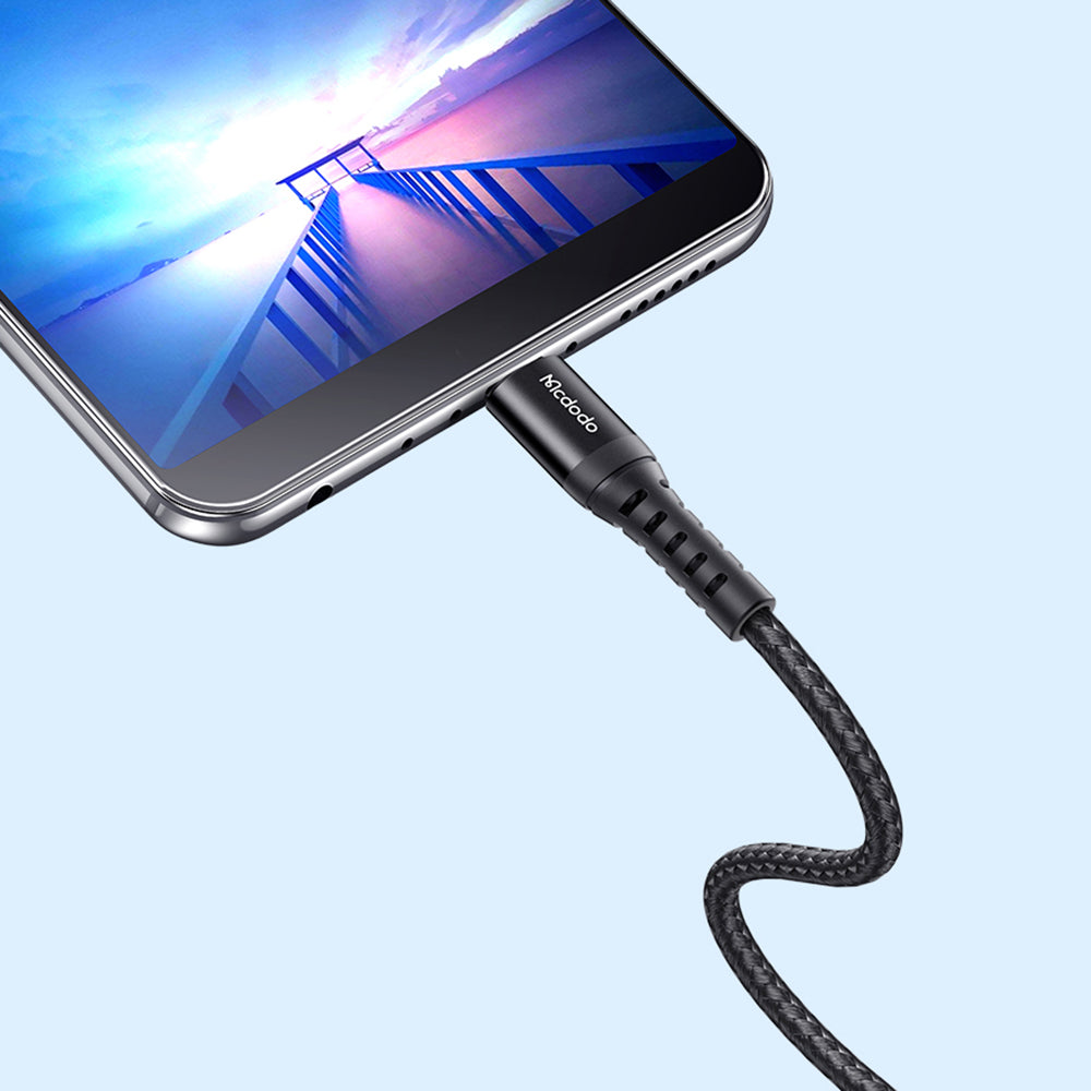 Cavo Dati e Ricarica USB-A - microUSB McDodo CA-2281, 18W, 1m, Nero