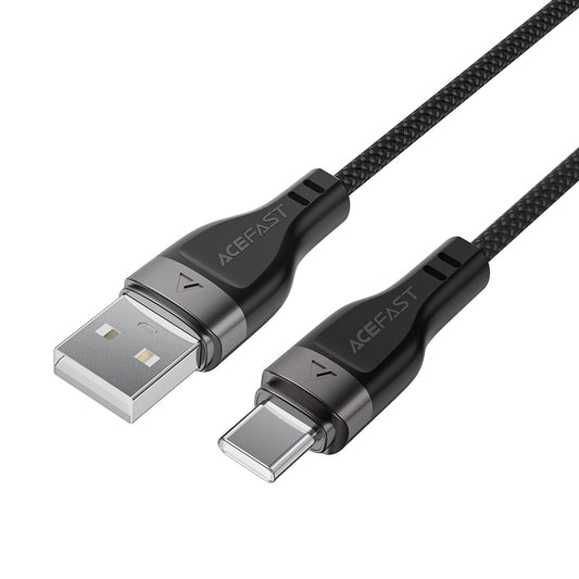 Cavo Dati e Ricarica USB-A - USB-C Acefast C11-04, 18W, 1.2m, Nero
