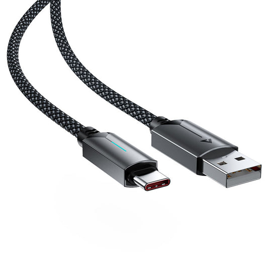 Cavo Dati e Ricarica USB-A - USB-C Acefast C19-04, 18W, 1.2m, Nero