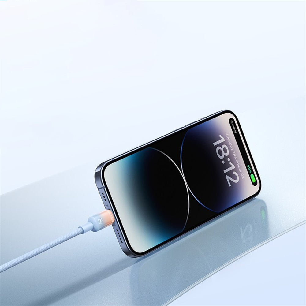 Cavo Dati e Ricarica USB-A - USB-C Baseus Discolor, 100W, 1m, Argento E0420803
