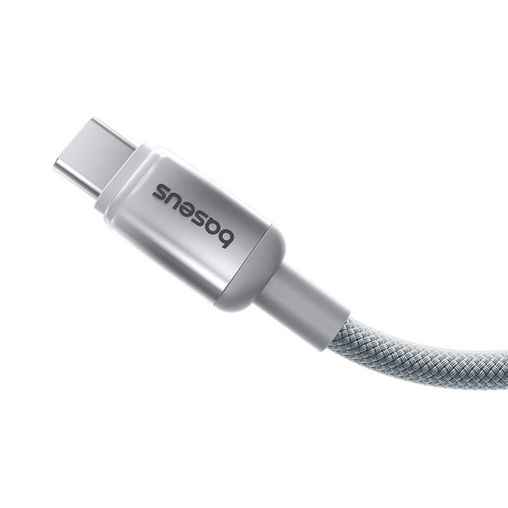 Câble de données et de charge USB-A - USB-C Baseus Discolor, 100W, 2m, Argent E0420803