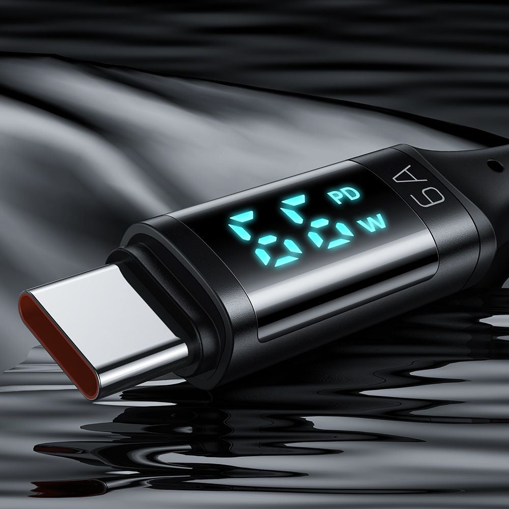 Cavo Dati e Ricarica USB-A - USB-C McDodo CA-1080 Display, 66W, 1.2m, Nero