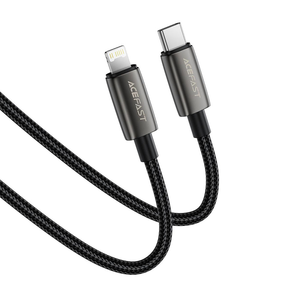 Cavo Dati e Ricarica USB-C - Lightning Acefast C23-01, 30W, 1.2m, Nero