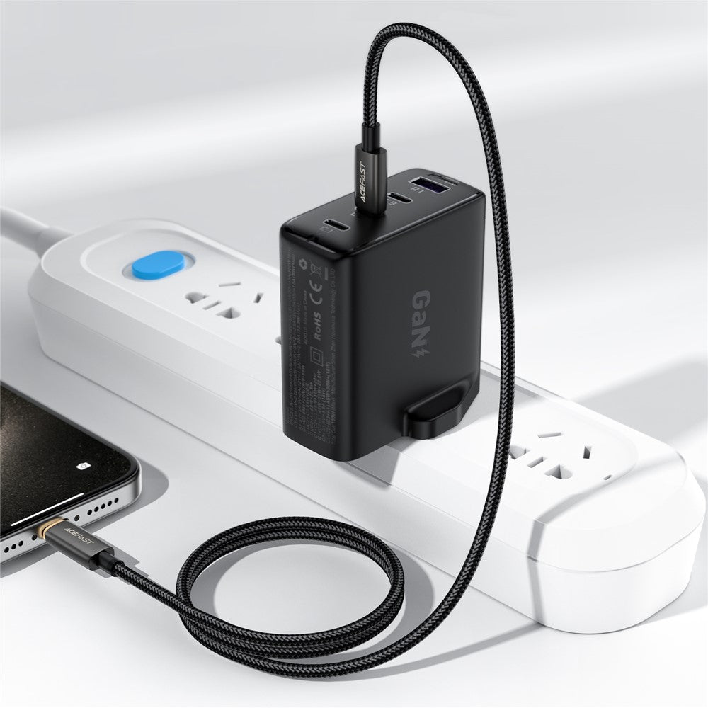 Cavo Dati e Ricarica USB-C - Lightning Acefast C23-01, 30W, 1.2m, Nero