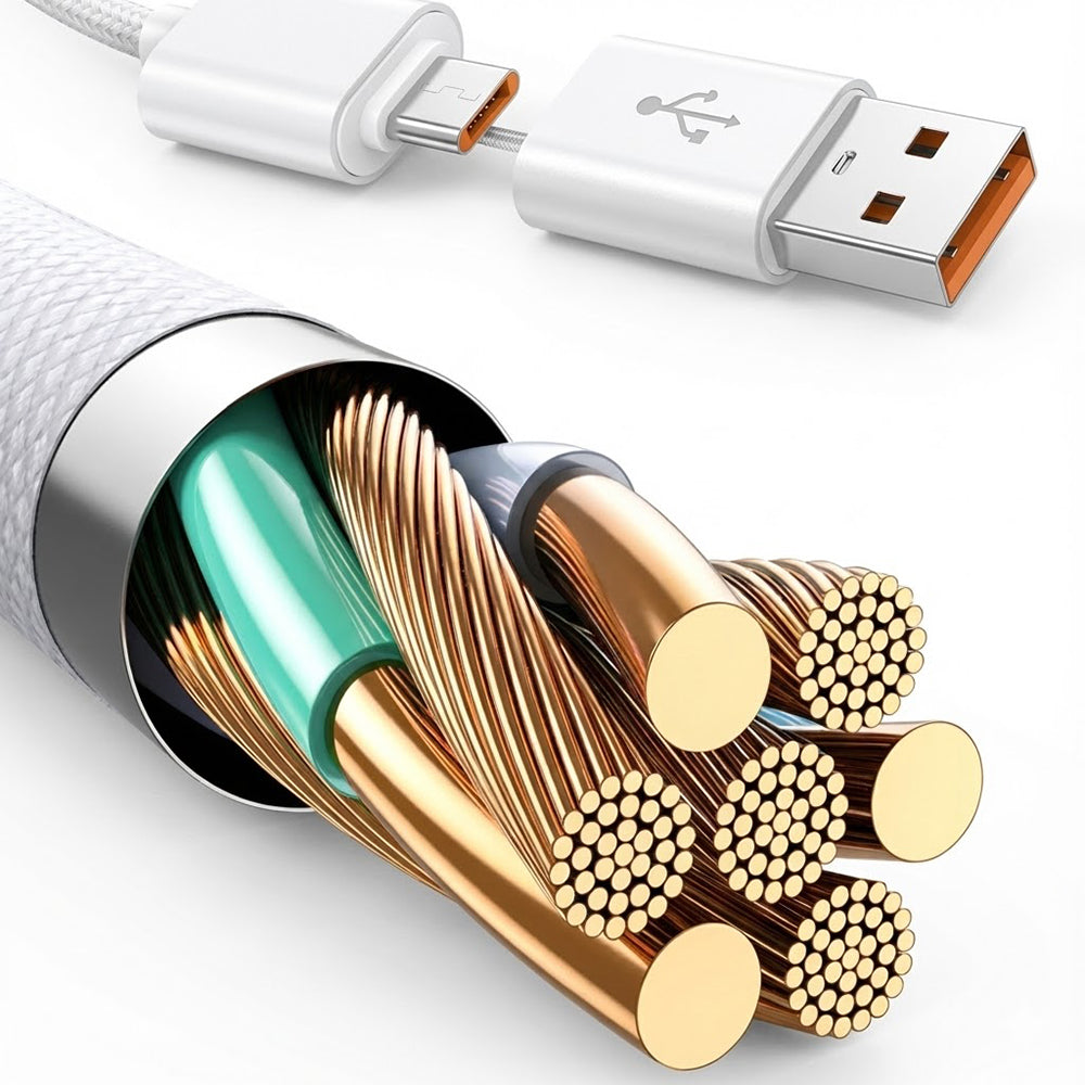 Daten- und Ladekabel USB-C / USB-A - USB-C / Lightning Lito LD21, 100W, 1m, Schwarz