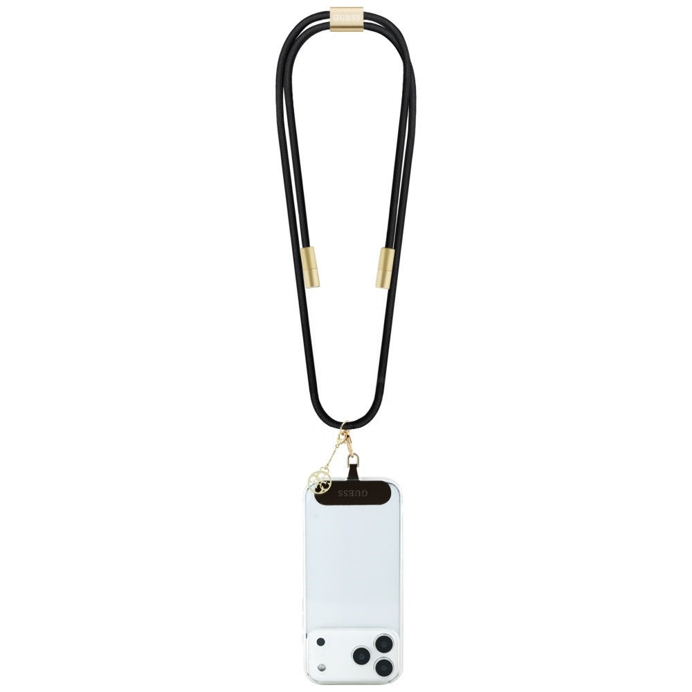 Cavo Dati e Ricarica USB-C - USB-C Guess CBDY 4G Charm, 100W, 1.5m, Nero