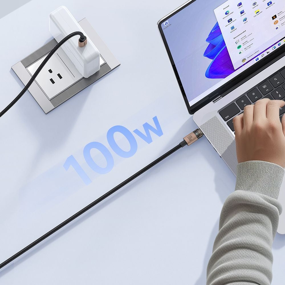 USB-C Daten- und Ladekabel - USB-C McDodo CA-5581, 100W, 1,2m, Gold