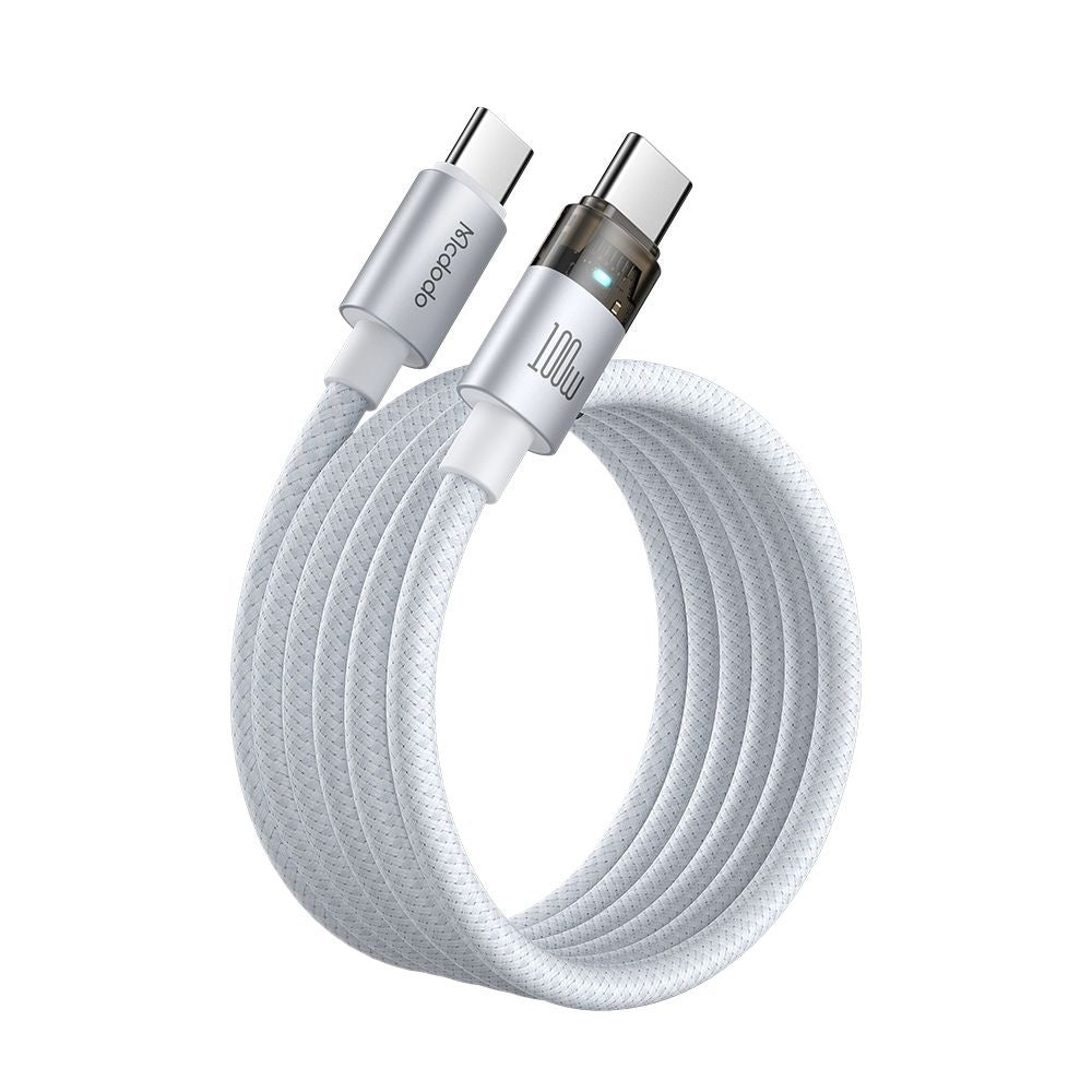 USB-C Data and Charging Cable - USB-C McDodo CA-5582, 100W, 1.2m, White