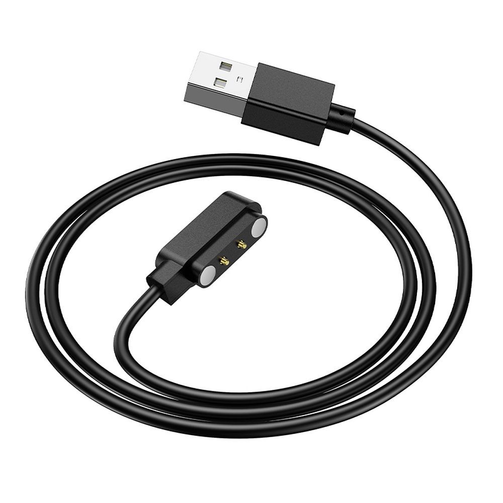 Cavo di Ricarica per Smartwatch HOCO Y25, USB-A, Nero