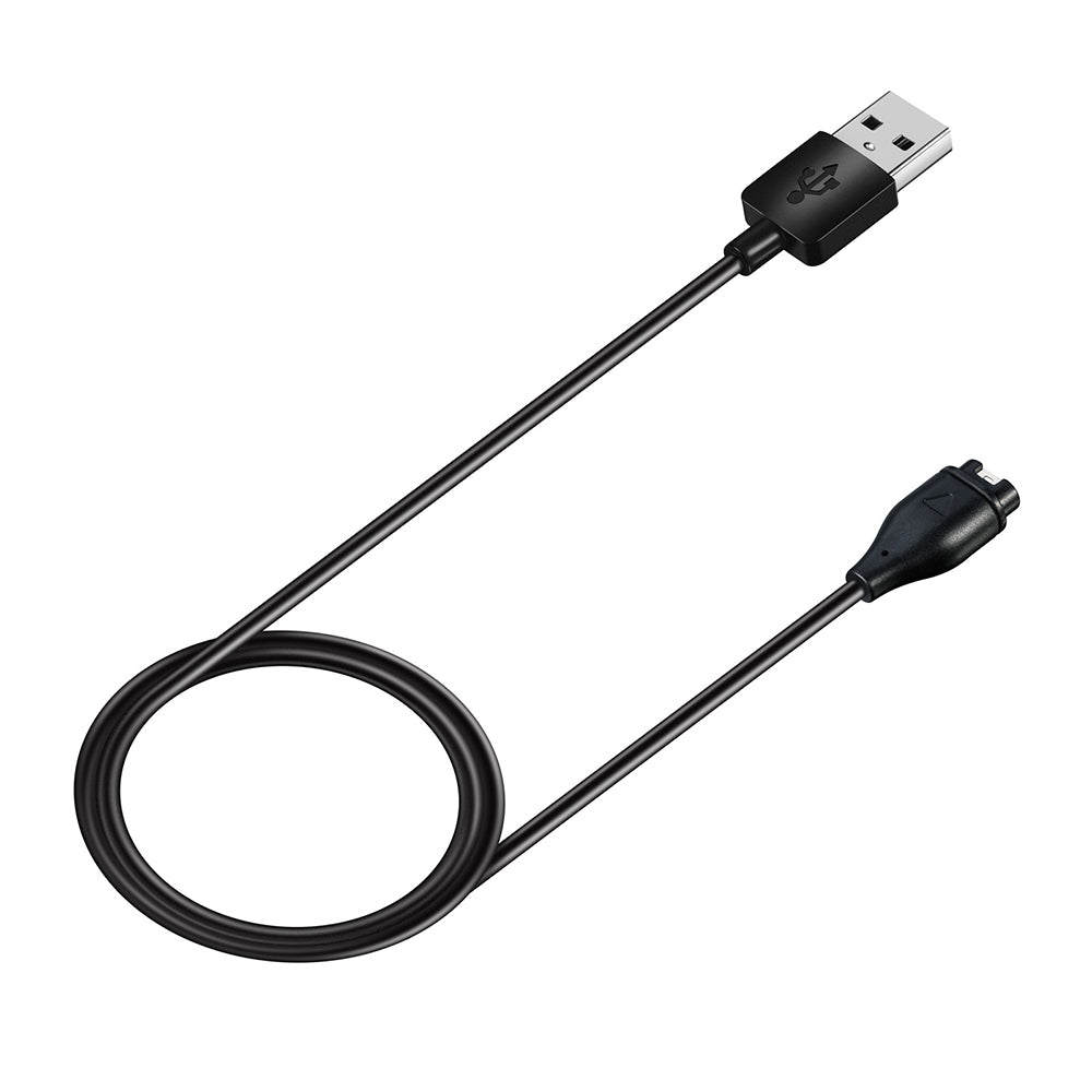 Cavo di Ricarica Techsuit TGC1 per Garmin Watch Fenix / vivoactive Series, USB-A, Nero