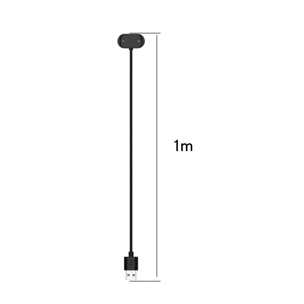 Cavo di Ricarica Techsuit THA3 per Amazfit Watch Series, USB-A, Nero